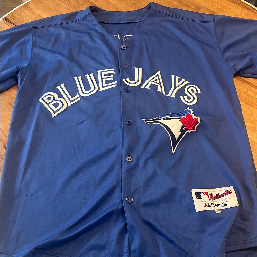 Majestic Blue Jays Royal Blue Jersey